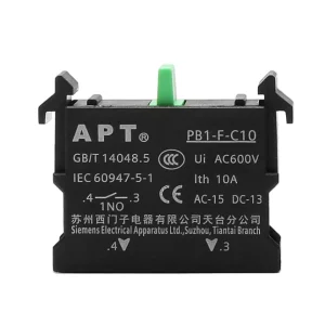 SIEMENS APT PB1-F-C10 kontaktblock NO