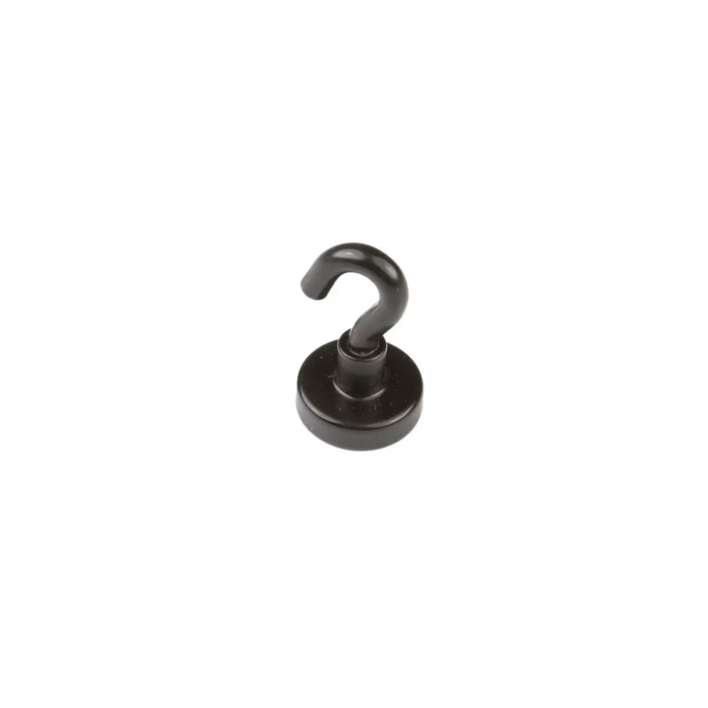 Krokmagnet Ø16 mm, Svart (neodymium)