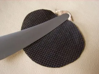 #Bakgrundsduk Colourlock Backlining Cloth för att stabilisera reparationer av läderlim