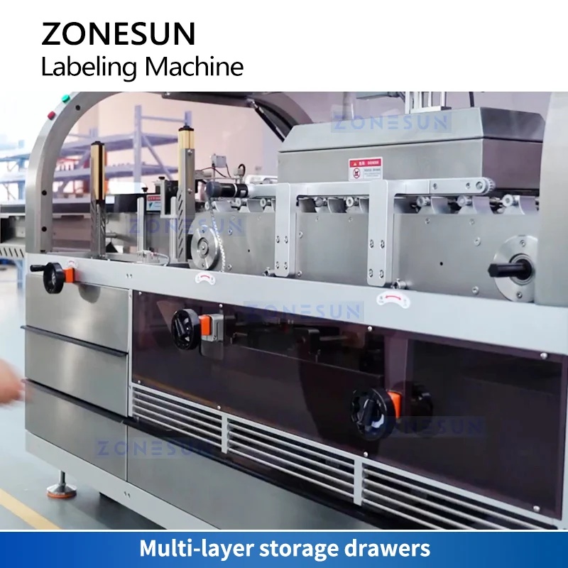 ZONESUN ZS-HSL1 Horizontal Shrink Sleeve Labeler Lipstick Tubes