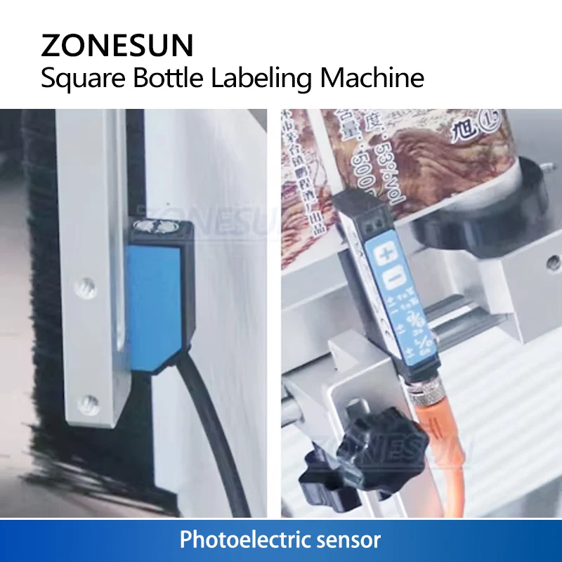 ZONESUN ZS-SL25 Wrap-Around Labeler Jars, Bottles & Cans – Industrial Use