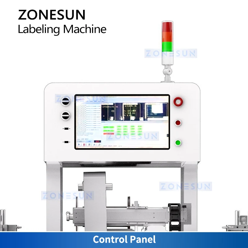 ZONESUN ZS-STB1 CCD Visual Flat Labeling Machine Feeder System