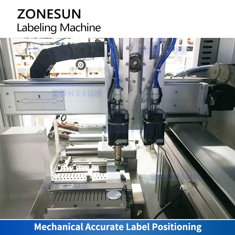 ZONESUN ZS-STB2 Automatic CCD Visual Inspection Flat Labeling Machine