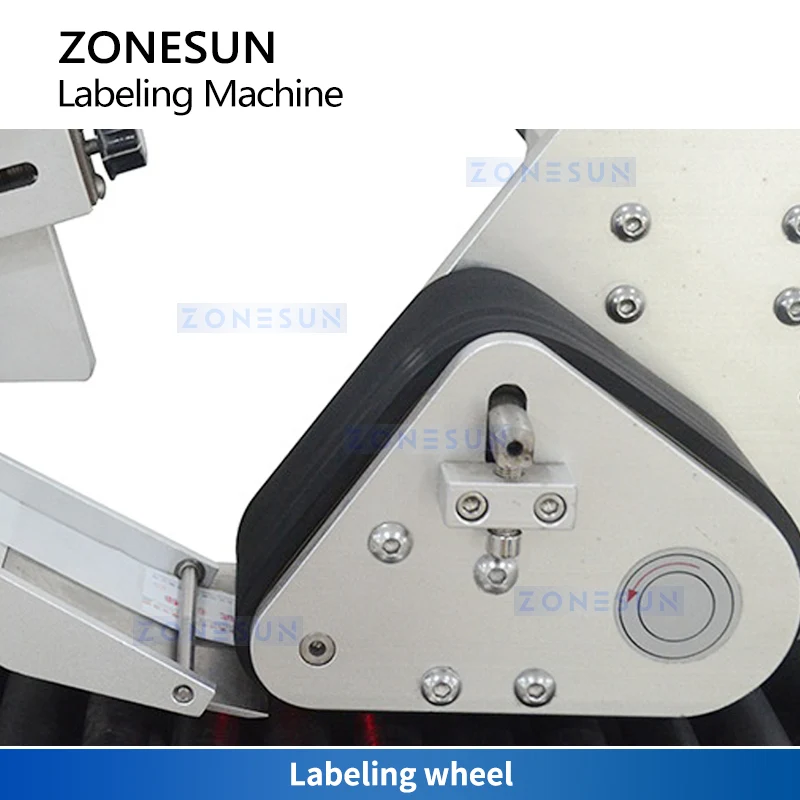 ZONESUN ZS-TBRH100 Horizontal Tube Labeling Machine Vials & Cosmetic Bottles