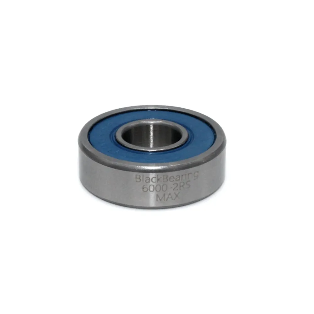 BLACK BEARING MAX ABEC3 6000-2RS lager (10 x 26 x 8 mm)