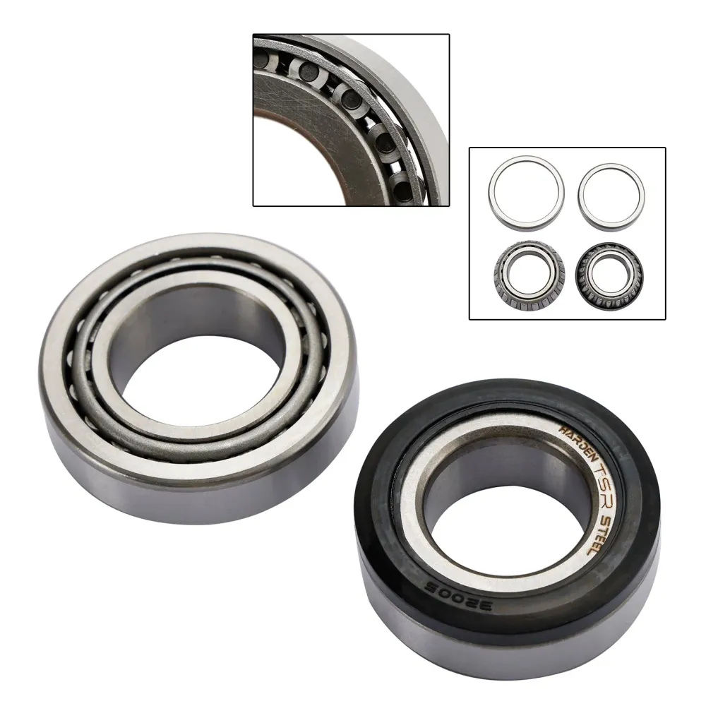 Kawasaki EJ400 800 Kl250 VN800 ZX600 Lager -kit styrhuvudlagerpaket