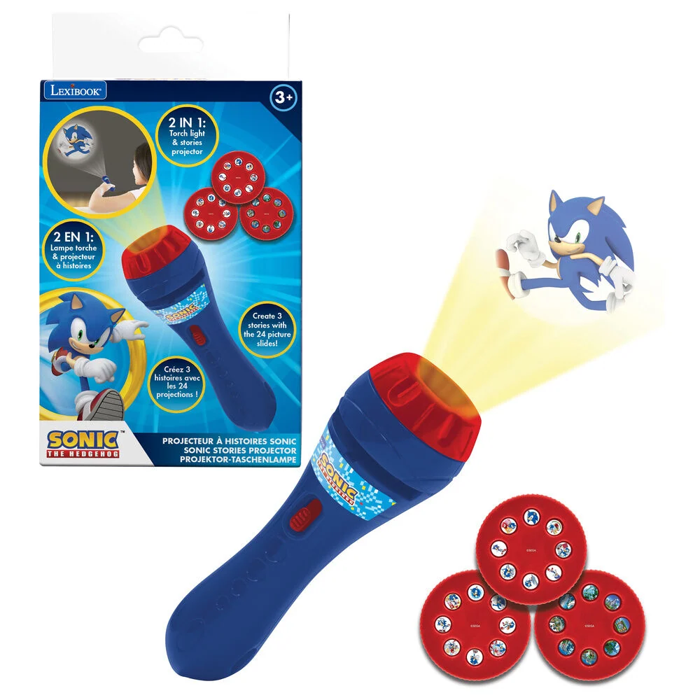 Sonic Hedgehog Projektor Fackla