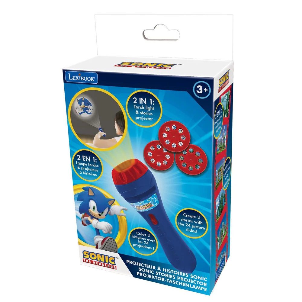 Sonic Hedgehog Projektor Fackla