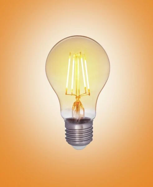 LED DEC FG AM A60 5W/822 E27 DIM