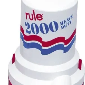 Regel, länspump 2000 GPH, 24V, 4A, CE-godkänd