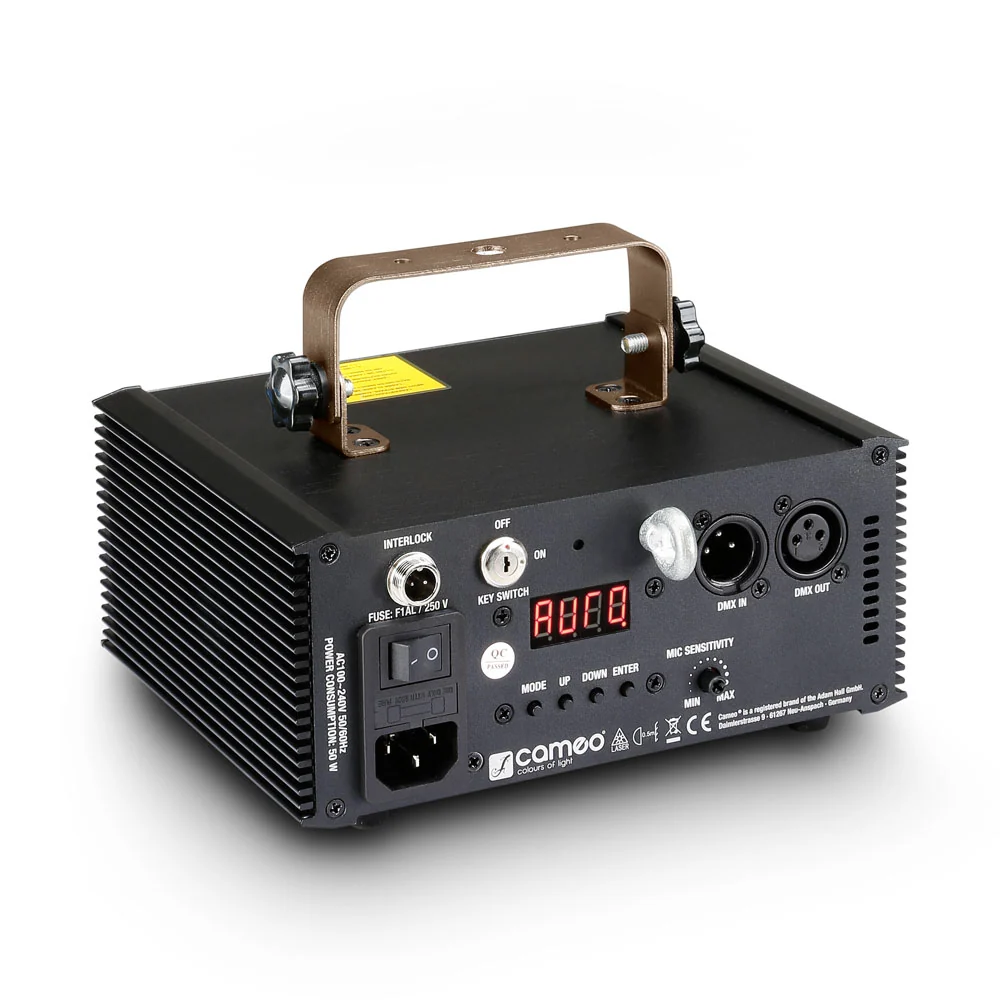 Cameo WOOKIE 200 RGY - Animationslaser 200 mW RGY