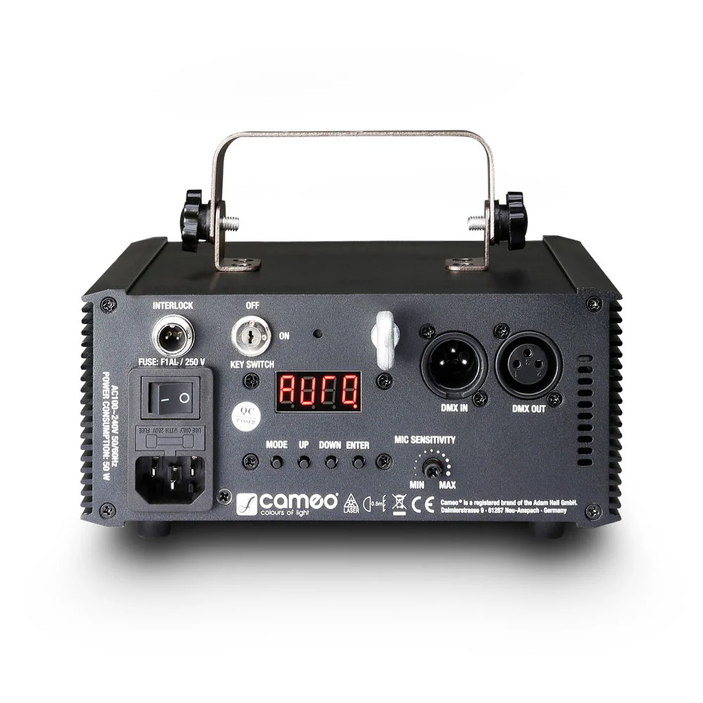Cameo WOOKIE 200 RGY - Animationslaser 200 mW RGY