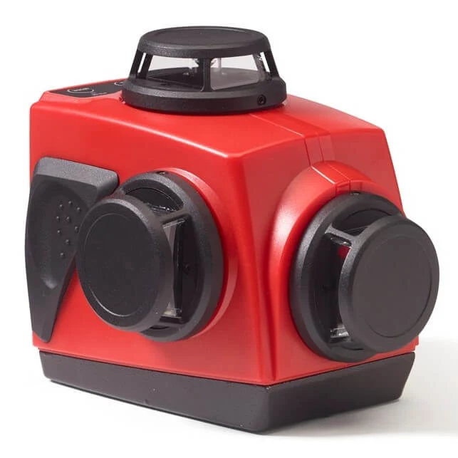 Krysslaser H3x360 Röd