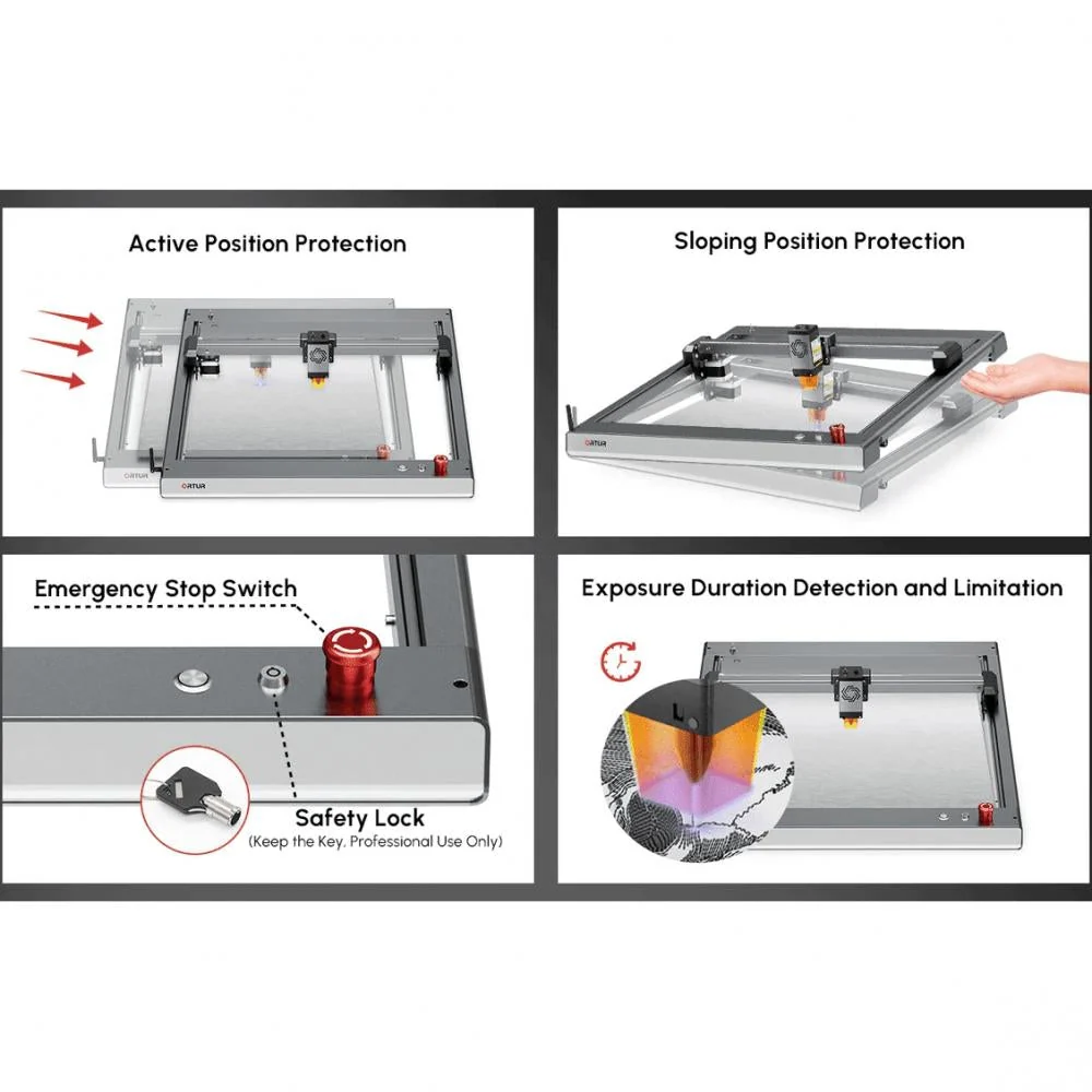 Ortur Laser Master 3 - 10W lasergravyr och -skärmaskin