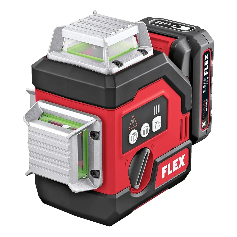Flex Cross Laser ALC 3/360-G/R 12 set 12V 2,5Ah
