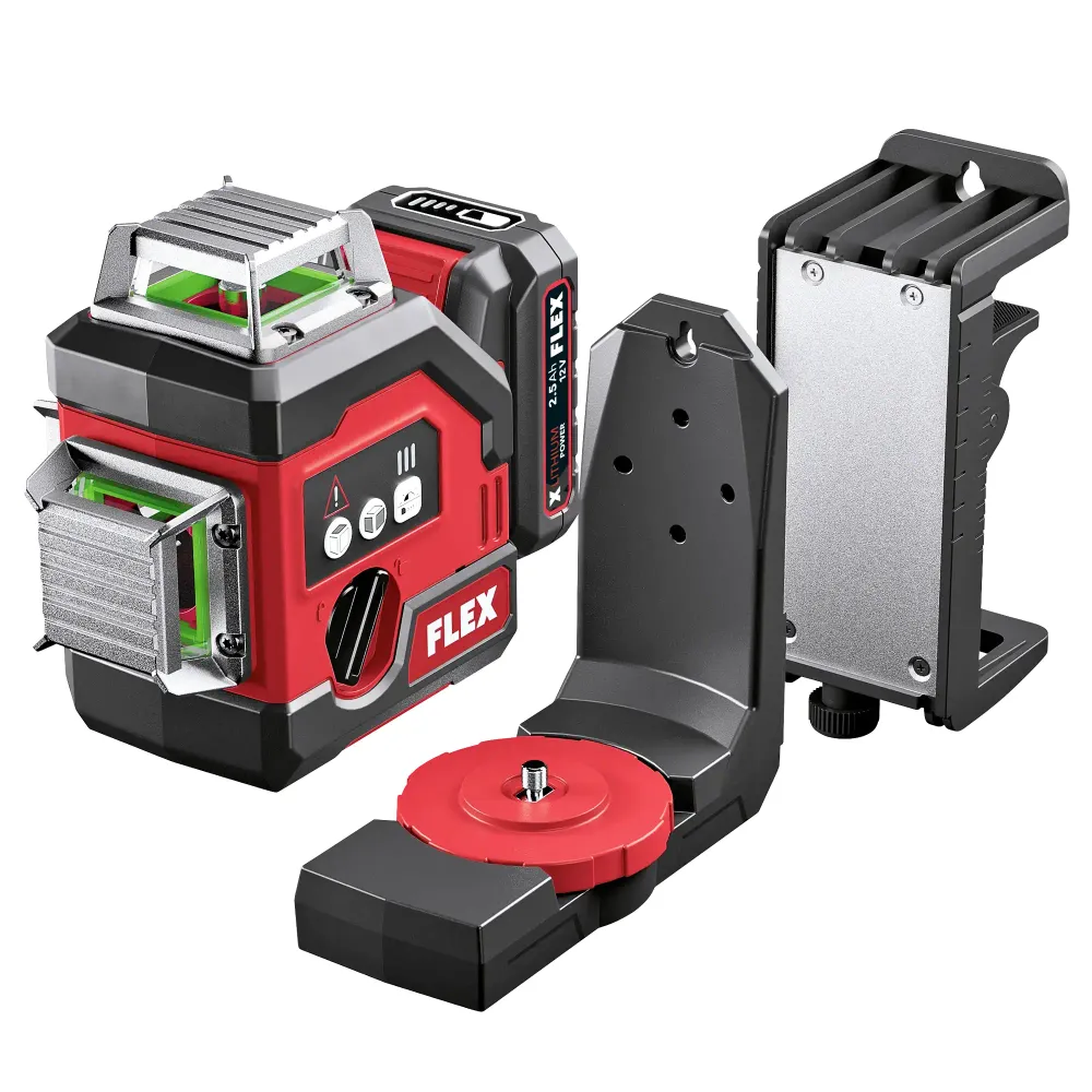 Flex Cross Laser ALC 3/360-G/R 12 set 12V 2,5Ah