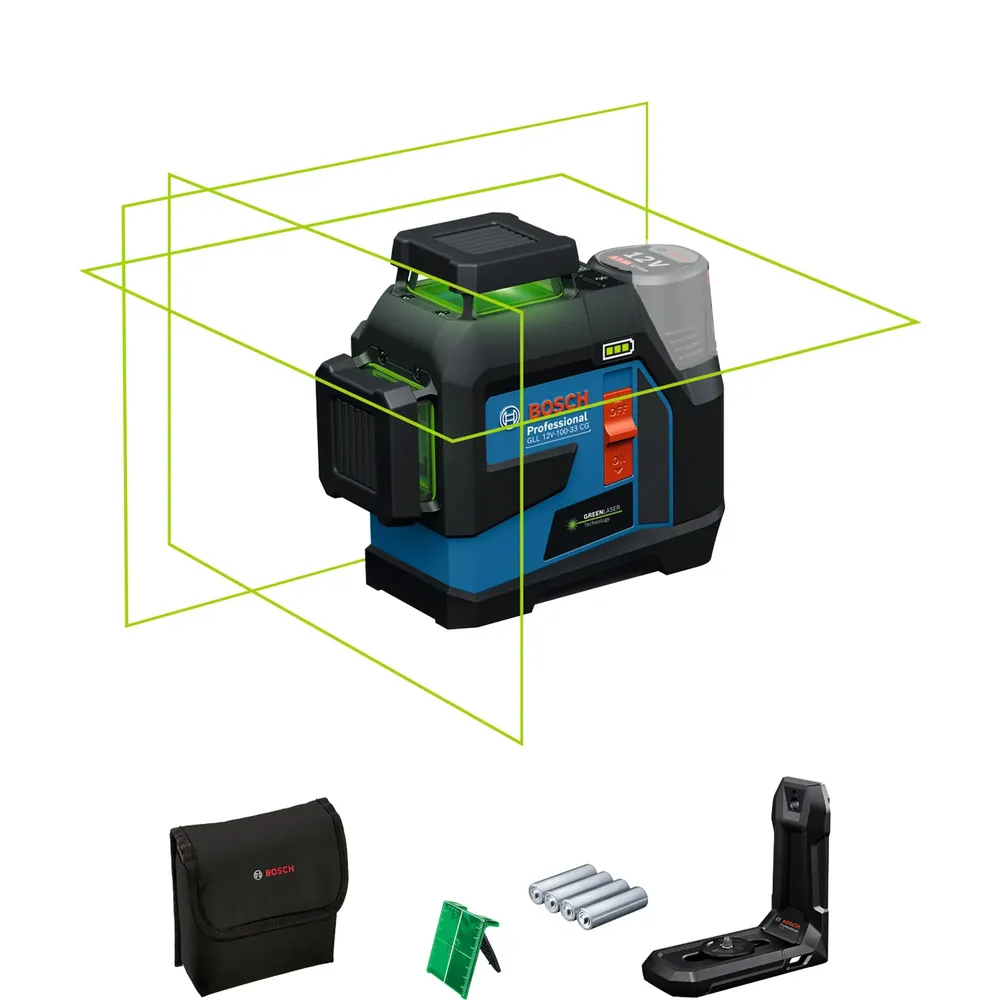 Bosch GLL 12V-100-33 CG PRO 12V lasernivå
