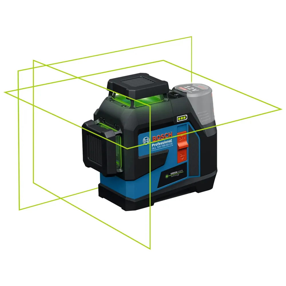 Bosch GLL 12V-100-33 CG PRO 12V lasernivå