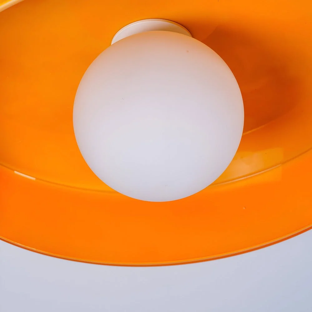 Soléra Glow – Nordisk Glas-Taklampa i Tangerine Design Vit