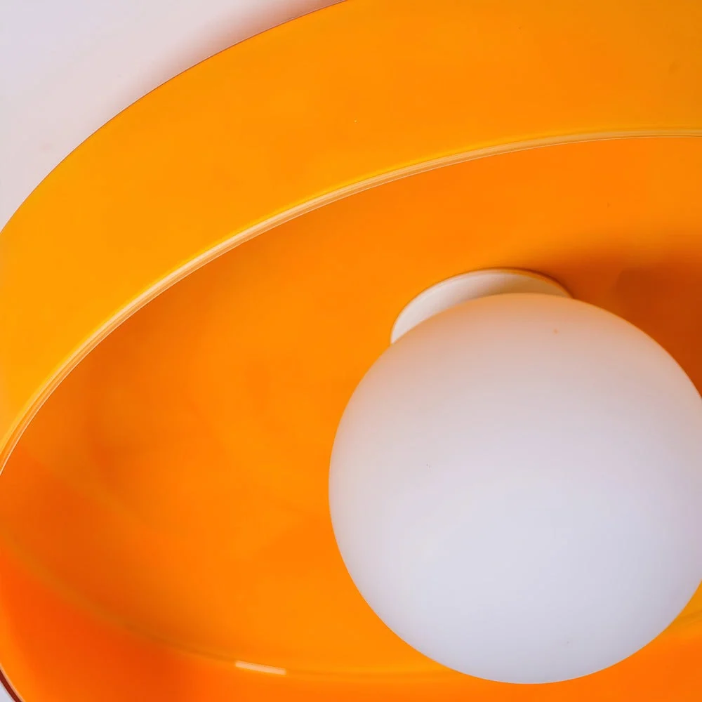Soléra Glow – Nordisk Glas-Taklampa i Tangerine Design Vit