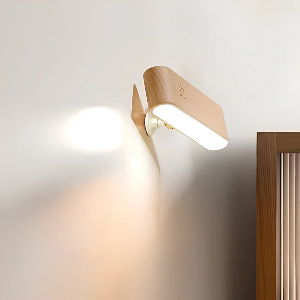 Sora – Stilren vridbar vägglampa med magnetisk montering