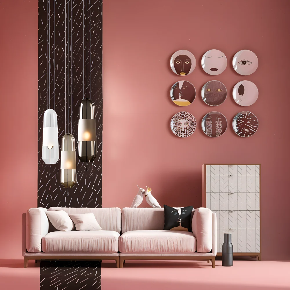 Vintara – Glaspendellampa i Old-style Stil med Öppen Design