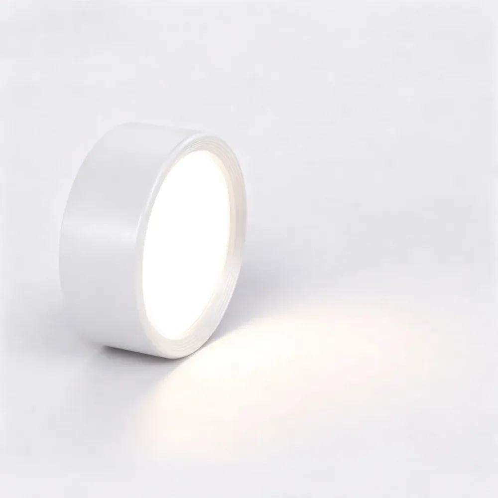 AluminBeam – Ultra Smal Rund LED Taklampa i Aluminium Svart