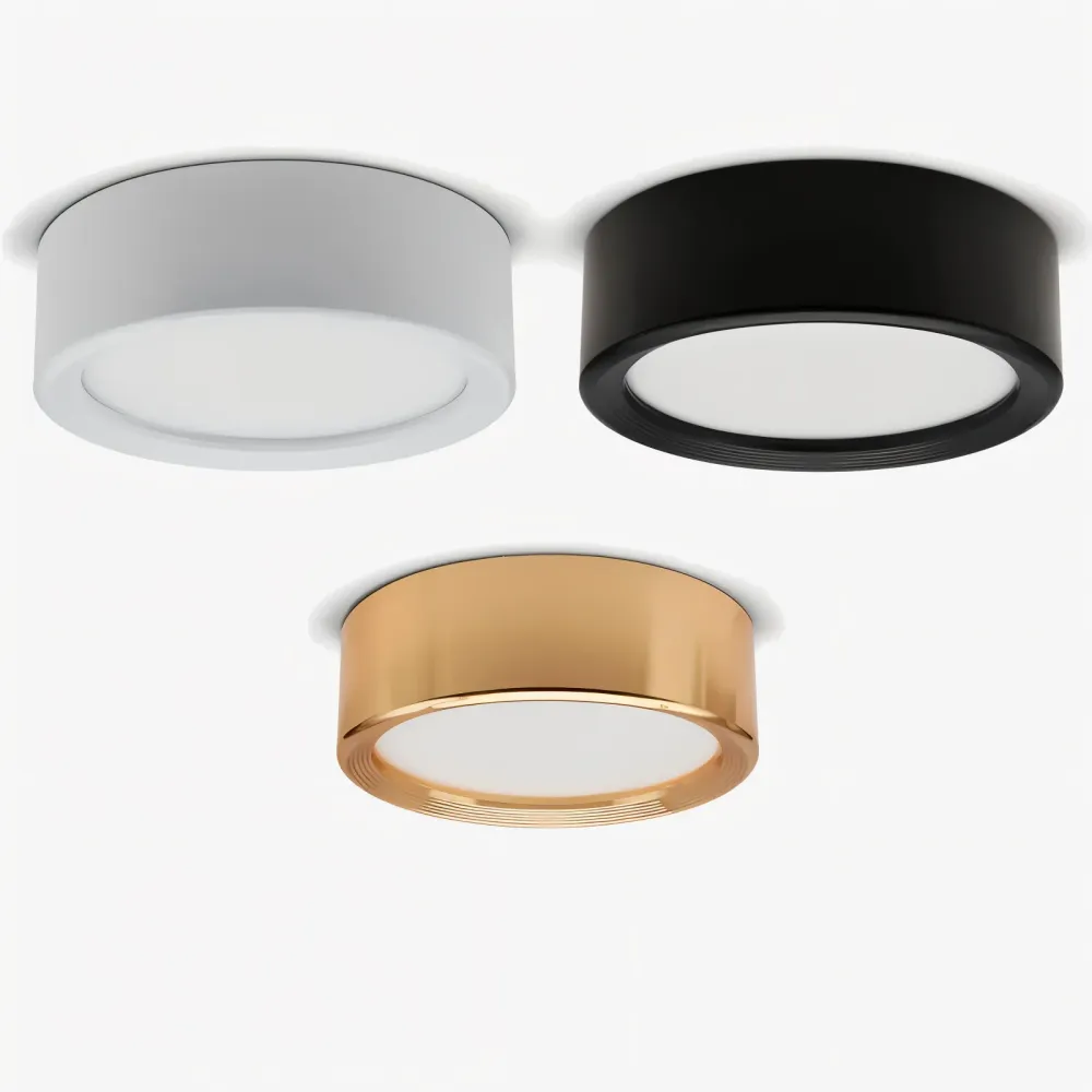 AluminBeam - Ultra Trim Runda LED Taklampa Svart