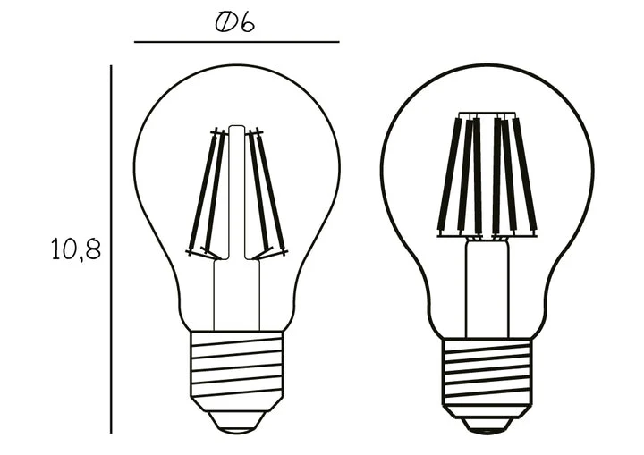 Arbitrary Bulb Ø60 LED ljuskälla • Design Us