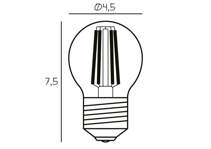 Arbitrary Bulb Ø45 LED ljuskälla • Design Us