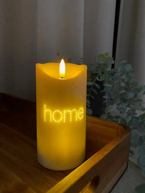 Energy Star Certified LED-blocklampa - Twinkle plast creme HOME