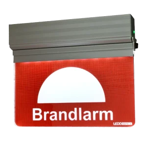 Energy Star Certified LED-skylt Brandlarmstablå