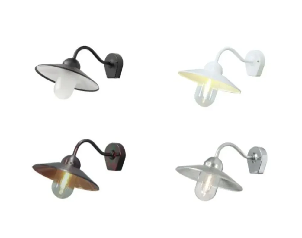 FASADBELYSNING STALL LED E27 Vit