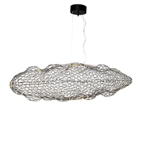 Hayden taklampa LED L76 cm svart matte