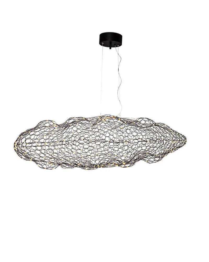 Hayden taklampa LED L76 cm svart matte