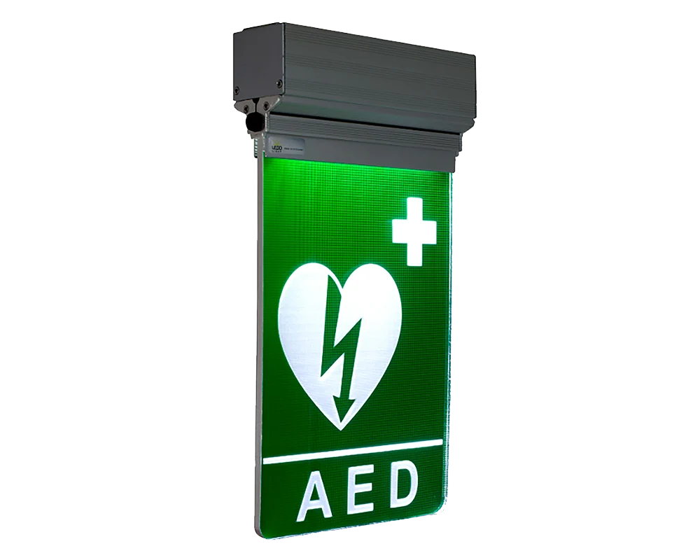 High Lumen Daylight LED-skylt AED