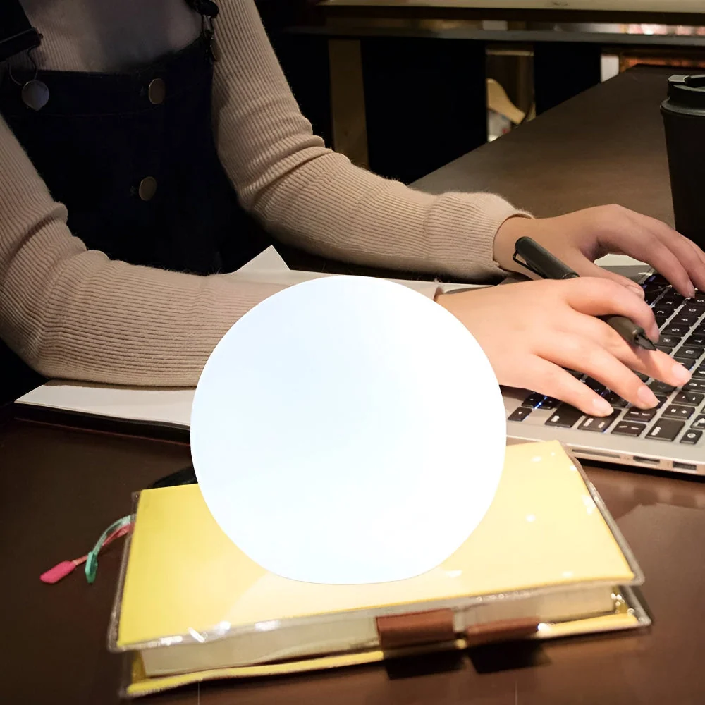 LED Bordslampa med Dynamisk Färgväxling - Stämningsfull Glödande Boll Long Lifespan