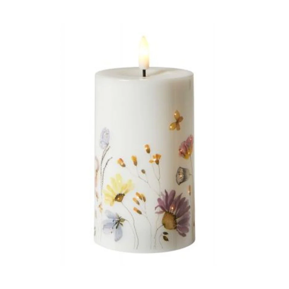 LED-lampa - Blinkande blomma 7,5x12,5 cm