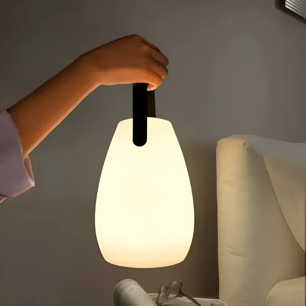 LumiShape – Handheld Geometrisk LED-Bordslampa