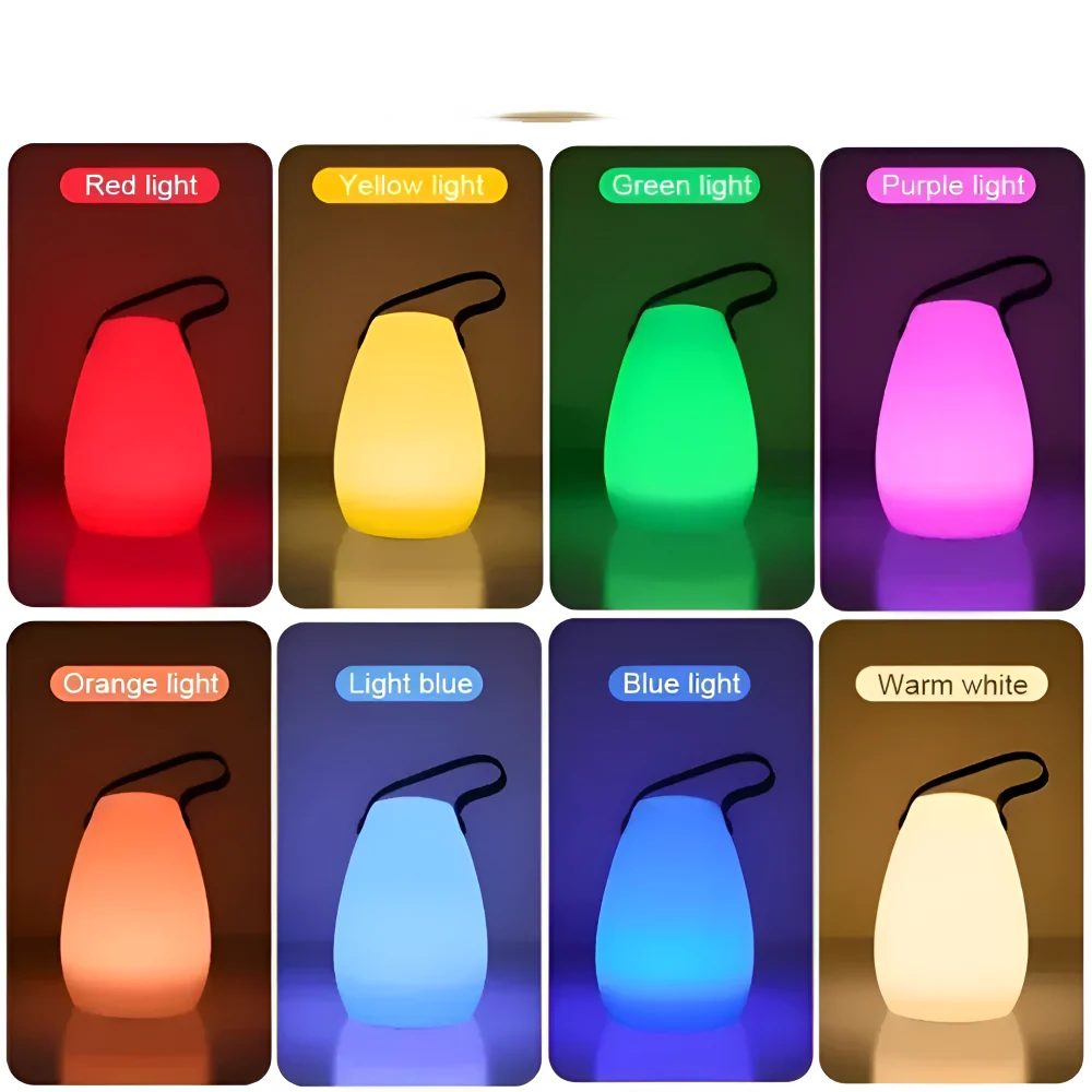 LumiShape – Handheld Geometrisk LED-Bordslampa