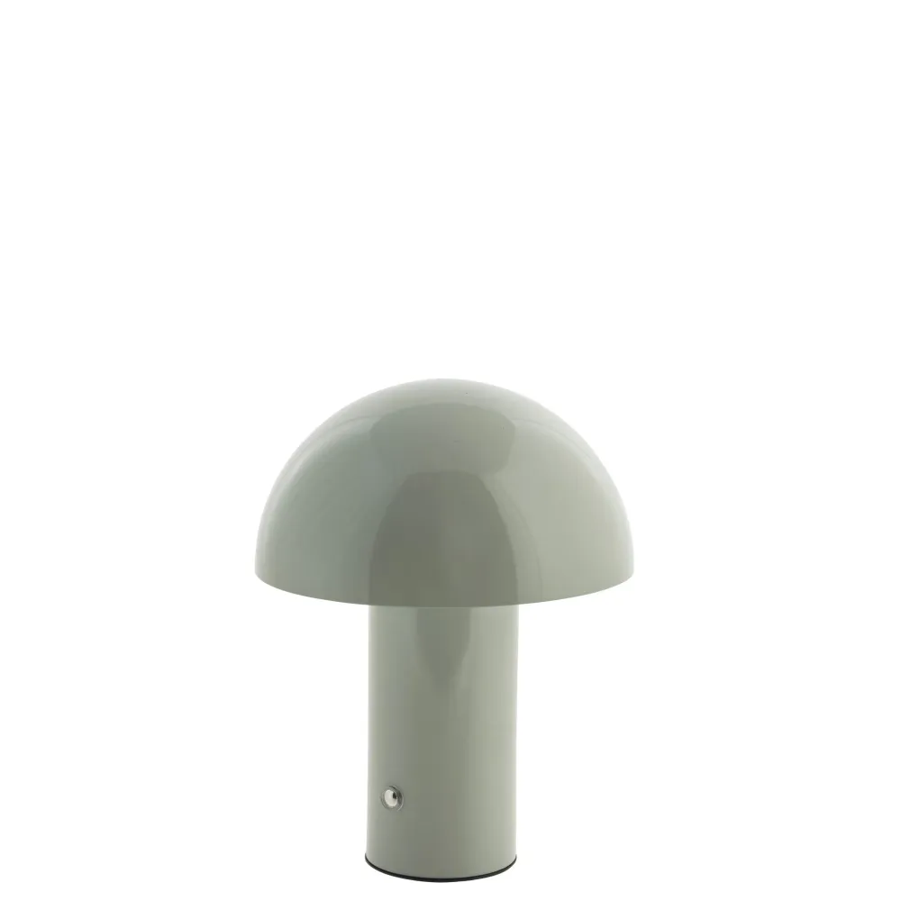Nessina lightweight LED-lampa H19 cm. dammigt grönt