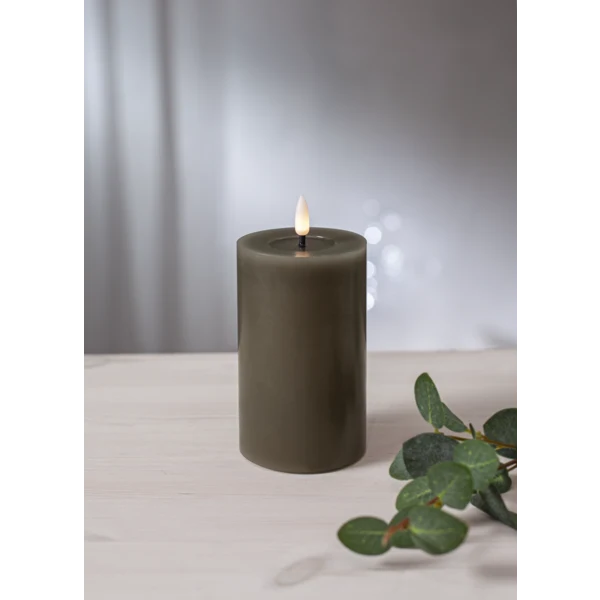 LED Blockljus Flamme Flow Mullvad 15 cm