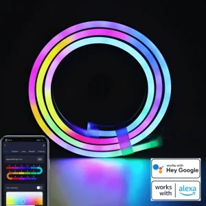 SyncGroove LED - Dreamcolor Automated Strip Lights med Appstyrning