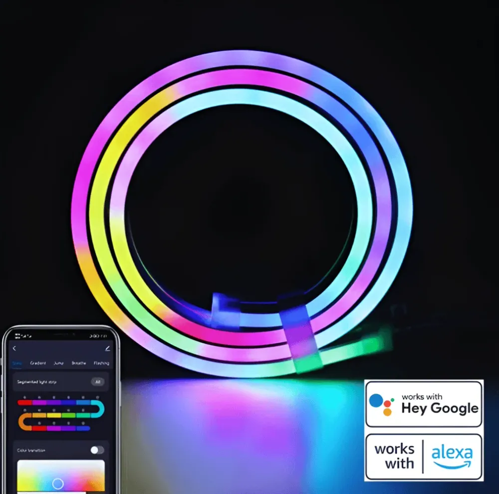 SyncGroove LED - Dreamcolor Automated Strip Lights med Appstyrning