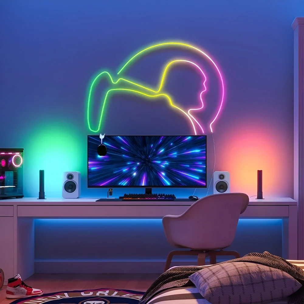SyncGroove LED - Dreamcolor Automated Strip Lights med Appstyrning