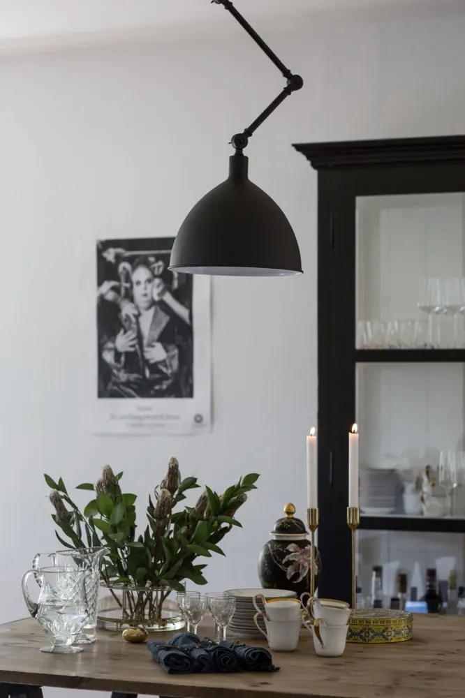 Bazar taklampa Ø30 cm sandsvart