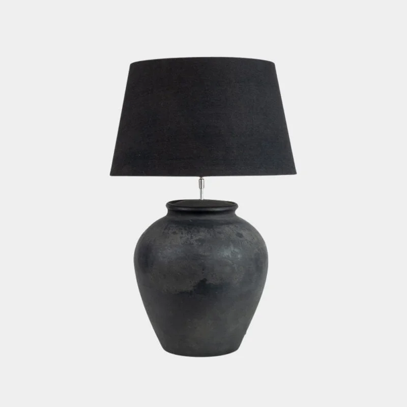 Belfort grå/svart lampfot 49,5cm