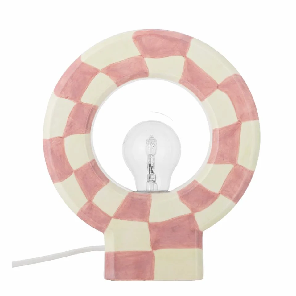 Bloomingville Vialini bordslampa 20,5x23,5 cm Rose
