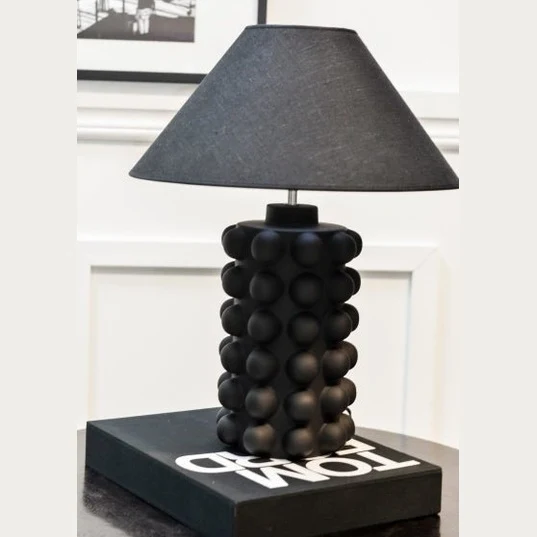 Bubbels Lampfot M H38cm, Onyx