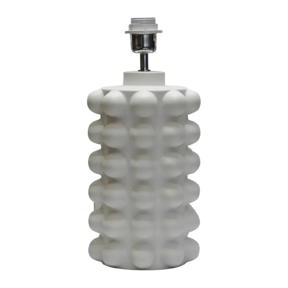 Bubbels Lampfot M H38cm, Pärla